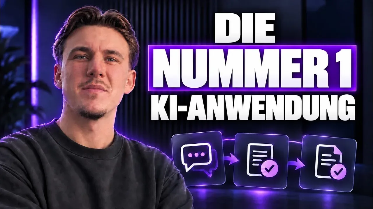 Vorschaubild des Videos über neun KI-Anwendungen aus der Praxis